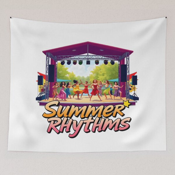 Item preview, Summer Rhythms Summer Festival Groove: Dance and Music in Full Swing designed and sold by latelierdechris.