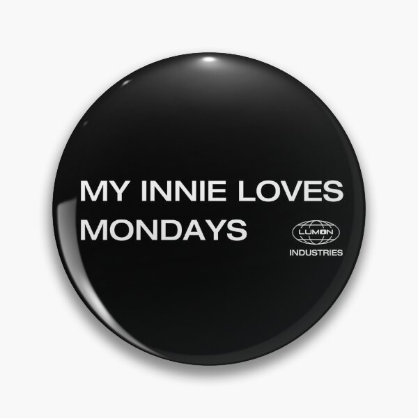Item preview, Camiseta "Mi Innie ama los lunes" | Severance | Satírico | Declaración de vida de Innie | designed and sold by Loffartdesign.