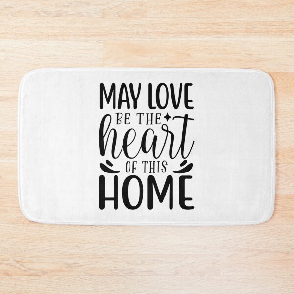 Item preview, May love be at the heart of this home designed and sold by FoxinhoSoumaila.