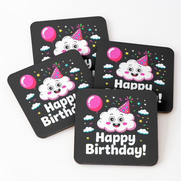 Item preview, Happy Birthday Cloud Face designed and sold by SteezeeStore.