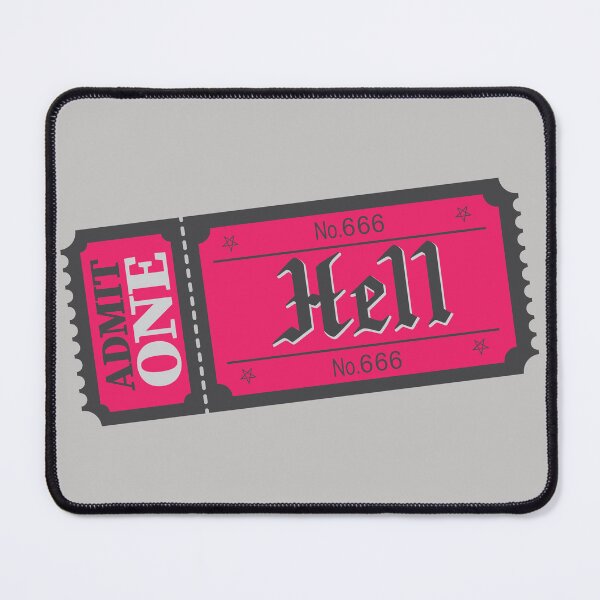 Item preview, Ticket to Hell designed and sold by KatySouders.