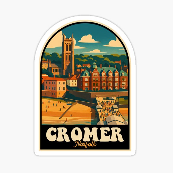 Item preview, Cromer Norfolk Design Vintage British Seaside Promenade & Architecture designed and sold by JackCurtis1991.