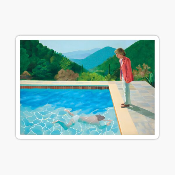 Item preview, David Hockney Portrait of an artist designed and sold by Ceremonials-.