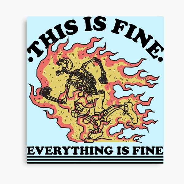 This is Fine Canvas Print