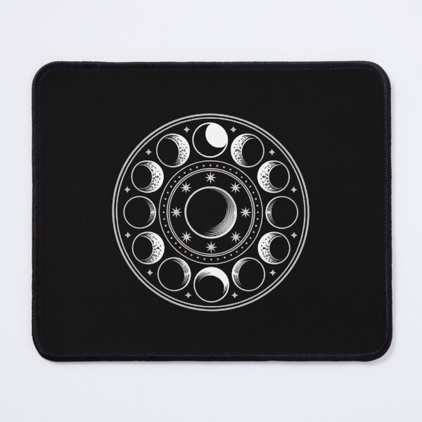 Item preview, Moon Phases Orbiting Magic Circle designed and sold by SignumShop.