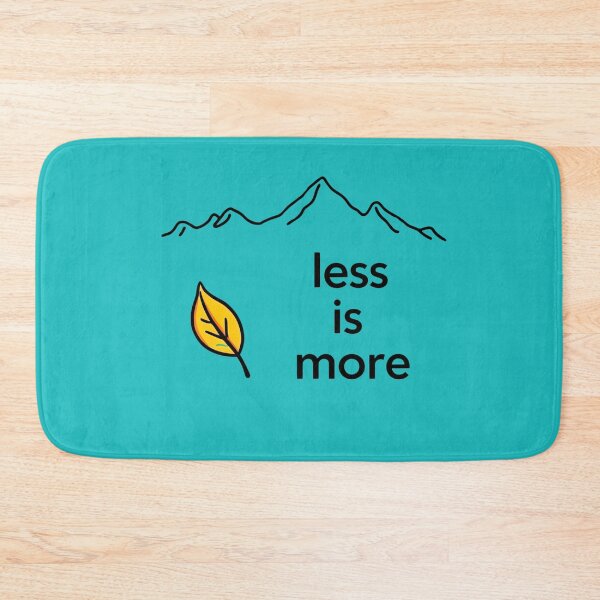 Item preview, Less Is More - Minimalist Nature Design designed and sold by Chroma Dreams .