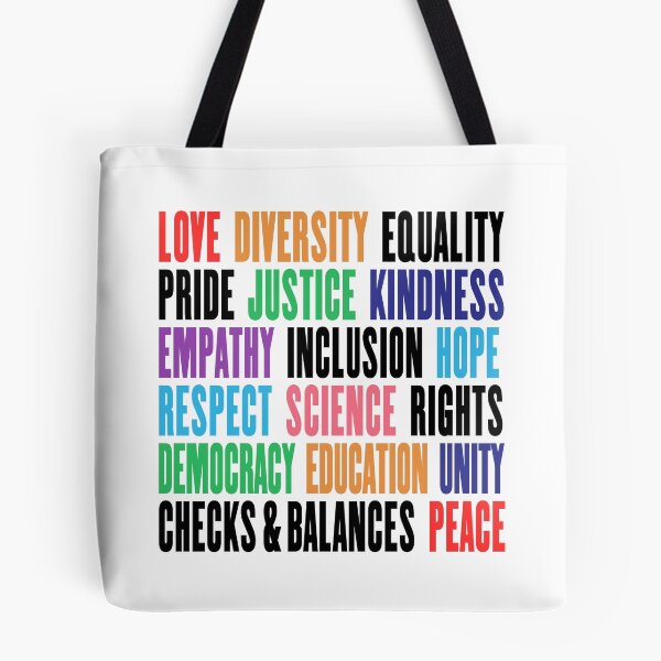 Item preview, Pro Love Diversity Equality Pride Empathy Science Checks Balances Tshirts Hoodies Hats Stickers Magnets Anti Trump Fuck Trump Flags Banners  designed and sold by allfreelance.