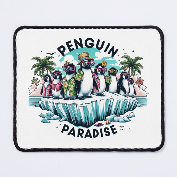 Item preview, Cool Penguin Paradise: Tropical Fun with a Frosty Twist designed and sold by latelierdechris.