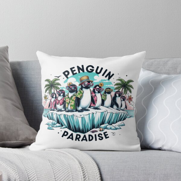 Item preview, Cool Penguin Paradise: Tropical Fun with a Frosty Twist designed and sold by latelierdechris.
