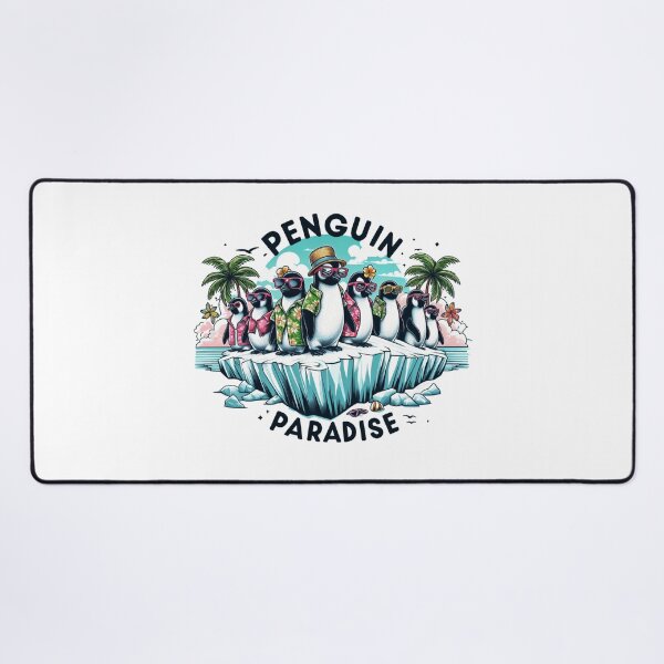 Item preview, Cool Penguin Paradise: Tropical Fun with a Frosty Twist designed and sold by latelierdechris.