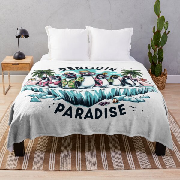 Item preview, Cool Penguin Paradise: Tropical Fun with a Frosty Twist designed and sold by latelierdechris.