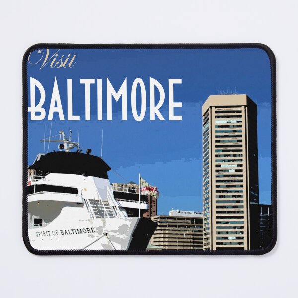 Item preview, Baltimore Retro Style Tourism designed and sold by Lyle M Designs.