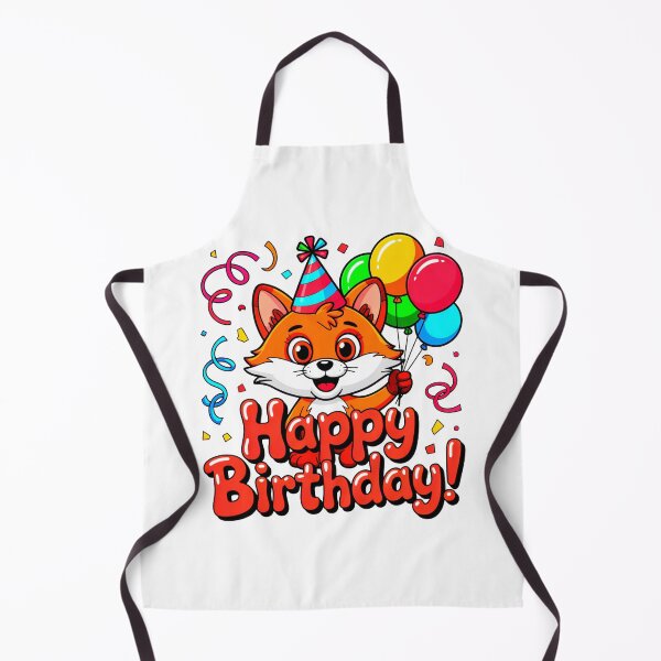 Item preview, Happy Birthday Baby Fox designed and sold by SteezeeStore.