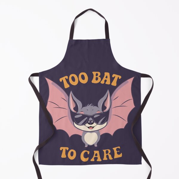 Item preview, Too Bat to Care – Retro Cool Bat with Sunglasses | Cute Funny Design for Bat Lovers designed and sold by Iconic-Vibes.