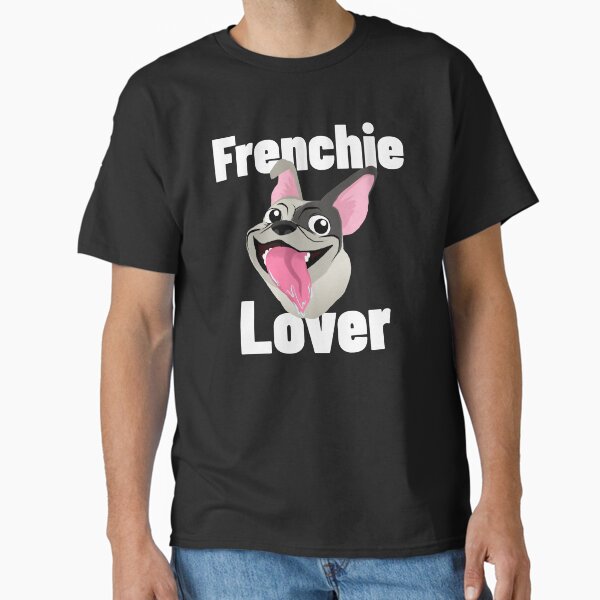 Vista previa del artículo con la obra «Bulldog Francés: Amante de los Frenchies», diseñado y vendido por Now's Good Designs.