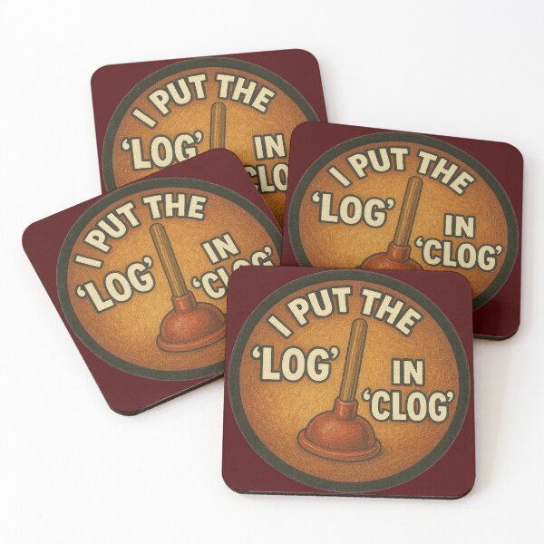 Item preview, I Put The Log in Clog designed and sold by digital-savant.