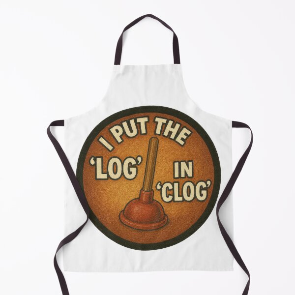 Item preview, I Put The Log in Clog designed and sold by digital-savant.