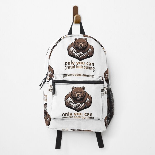 Item preview, Only You Can Prevent Book Burnings Powerful Bear Design, Anti-Censorship Graphic Shirt designed and sold by ArtDesignTp.