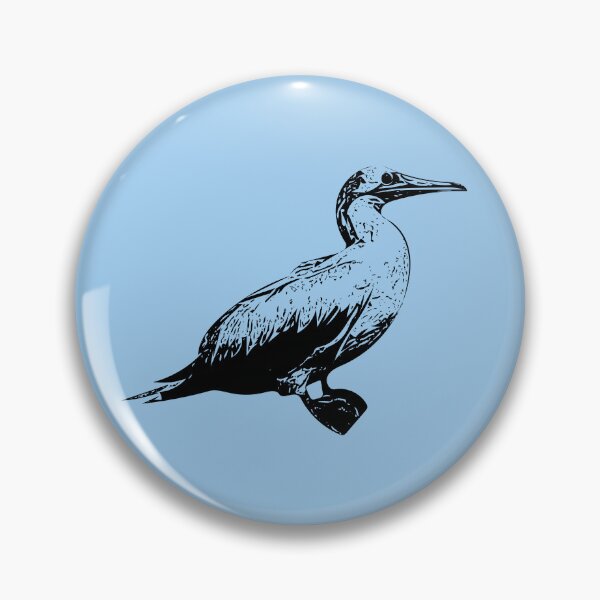 Item preview, Red-footed Booby Black Design  designed and sold by designsasstultd.