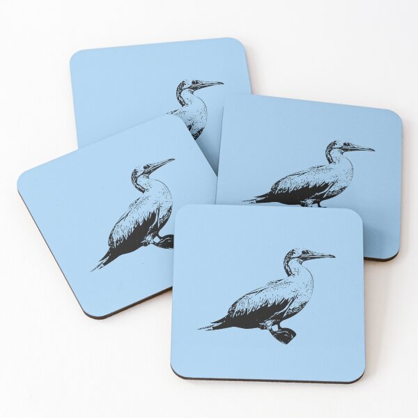 Item preview, Red-footed Booby Black Design  designed and sold by designsasstultd.