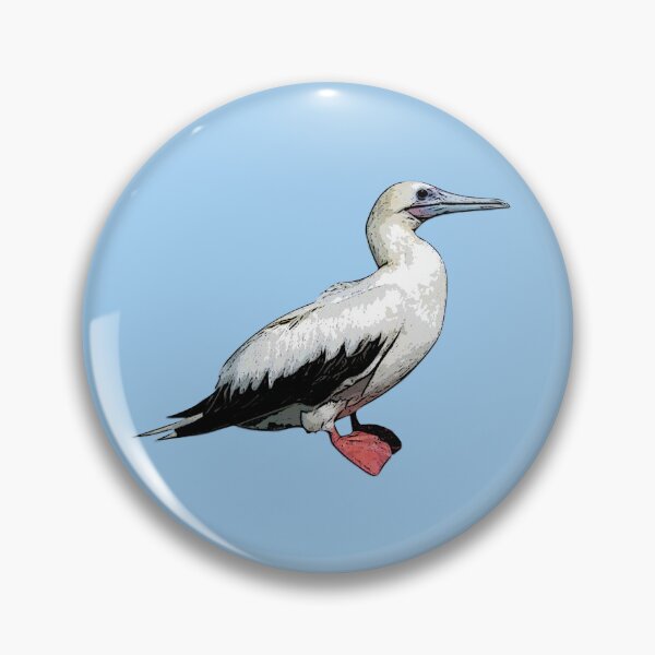 Item preview, Red-footed Booby Black Alternate Design  designed and sold by designsasstultd.