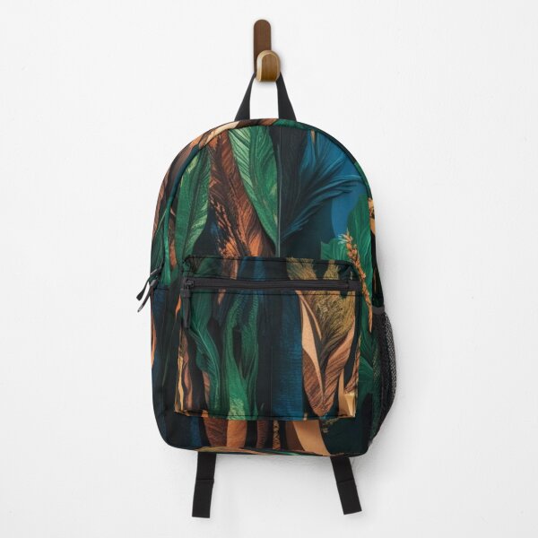 Item preview, Verdant Cascade – Layered Abstract in Forest Tones designed and sold by Harmonic_Layers.