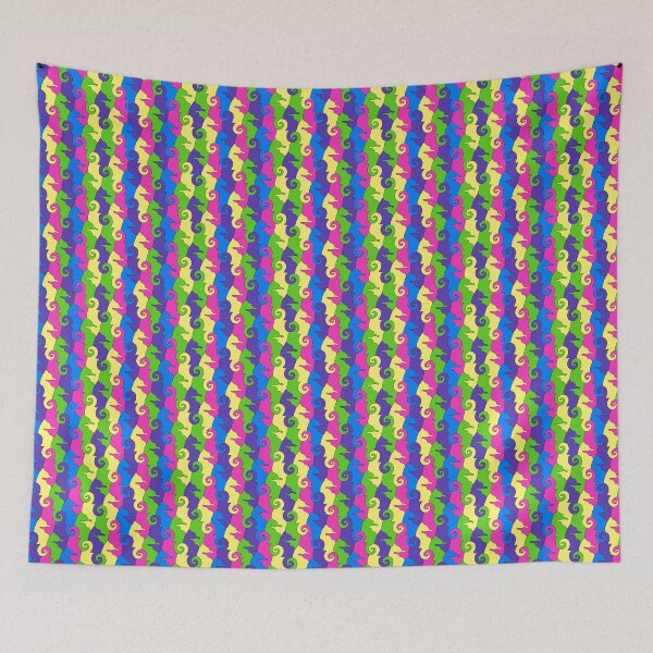 Item preview, Seahorses pattern designed and sold by Celialice.