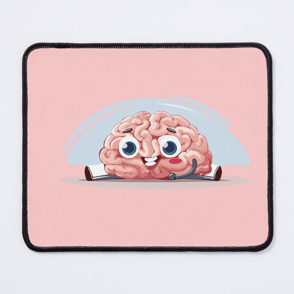 Item preview, Cute Anxious Brain Under Pressure designed and sold by SpicyGraphicArt.