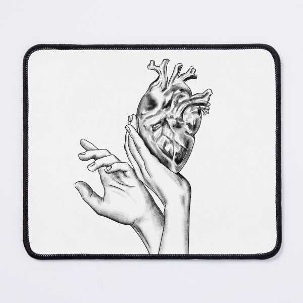 Item preview, AURORA Aksnes What Happened To The Heart ? Realistic Pencil Drawing designed and sold by incloudines.