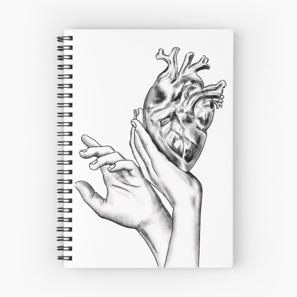 Aperçu de l'œuvre AURORA Aksnes : Qu'est-il arrivé au cœur ? Dessin au crayon réaliste créée et vendue par incloudines.