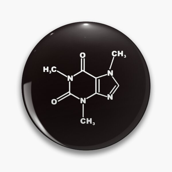 Item preview,  Caffeine Coffee Molecule, Coffee, Coffee Lover Gift, Coffee Gift, Brunch, Coffee Addict designed and sold by DesignDenDo ⭐⭐⭐⭐⭐.
