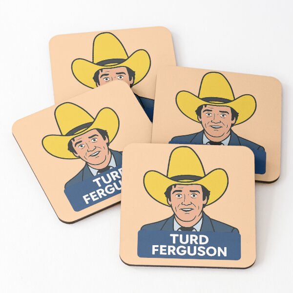 Item preview, Turd Ferguson Sticker – Celebrity Jeopardy Meme from SNL designed and sold by YuliaHulia.