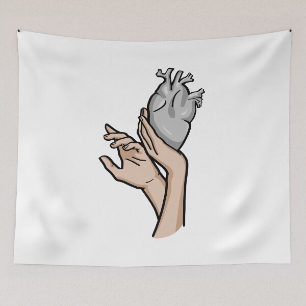 Item preview, AURORA Aksnes What Happened To The Heart ? Cartoon designed and sold by incloudines.