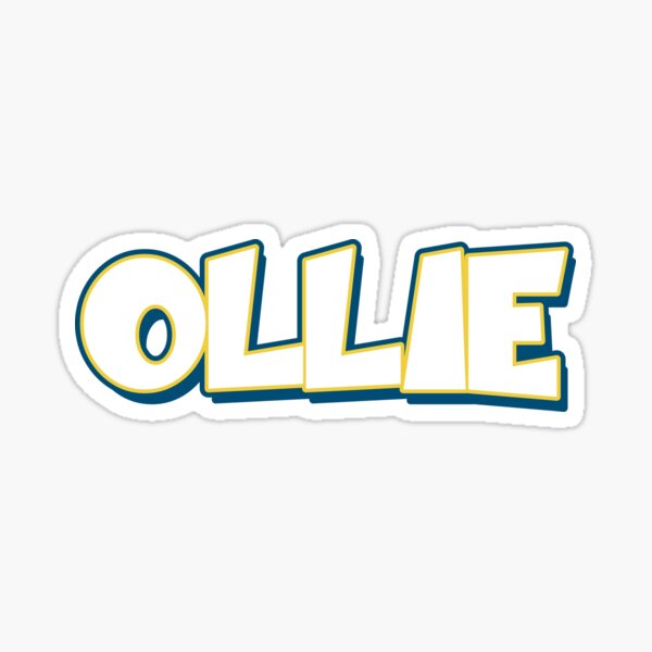 Item preview, OLLIE  text sticker designed and sold by Sticktle.