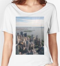 Manhattan, #Manhattan, New York, #NewYork, NYC, #NYC, New York City, #NewYorkCity  Women's Relaxed Fit T-Shirt