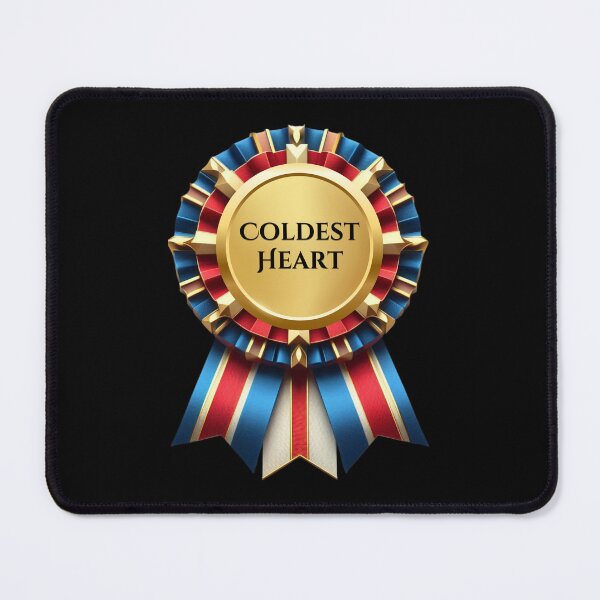 Item preview, RIBBON: Coldest Heart - funny awards achievements designed and sold by DesignsFromTW-S.