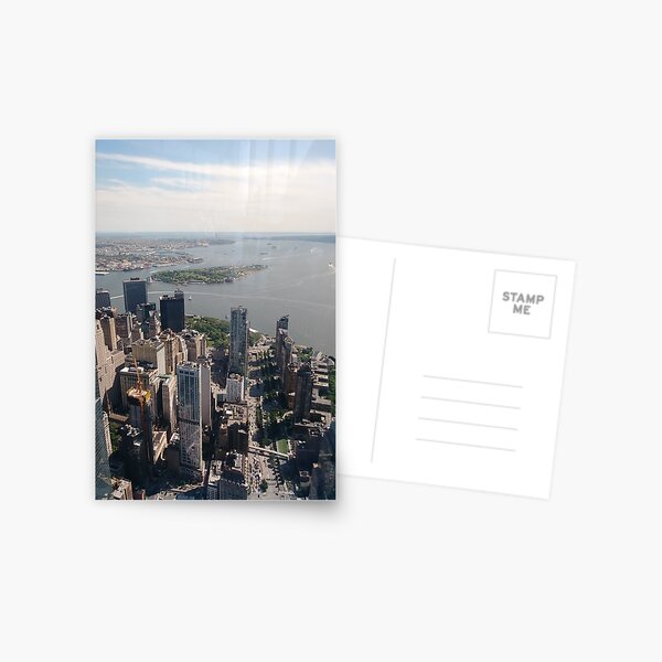 Manhattan, #Manhattan, New York, #NewYork, NYC, #NYC, New York City, #NewYorkCity  Postcard