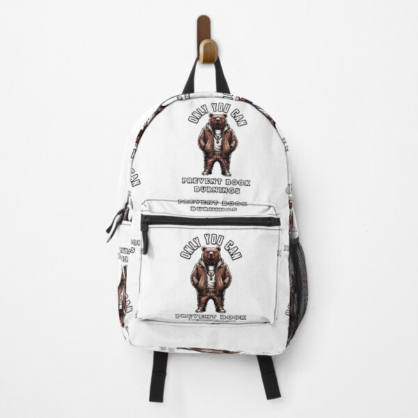 Item preview, Only You Can Prevent Book Burnings Powerful Bear Design designed and sold by ArtDesignTp.