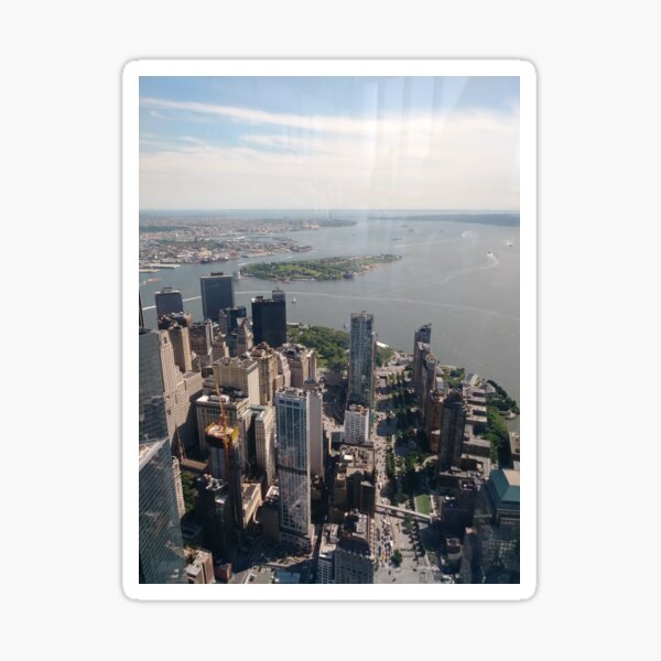 Manhattan, #Manhattan, New York, #NewYork, NYC, #NYC, New York City, #NewYorkCity  Sticker