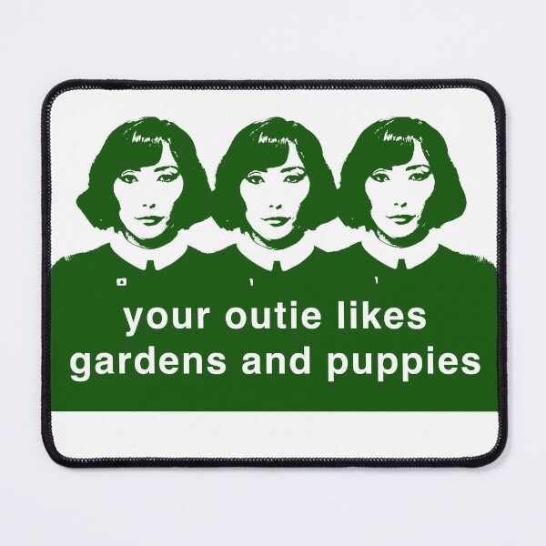 Item preview, Your outie likes gardens and puppies designed and sold by youroutieis.