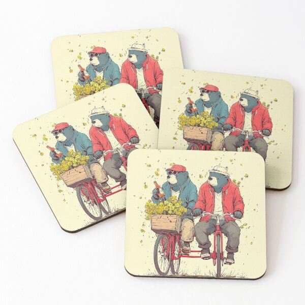 Item preview, Tandem Trouble - Ride or Bear designed and sold by SteadyRolling.