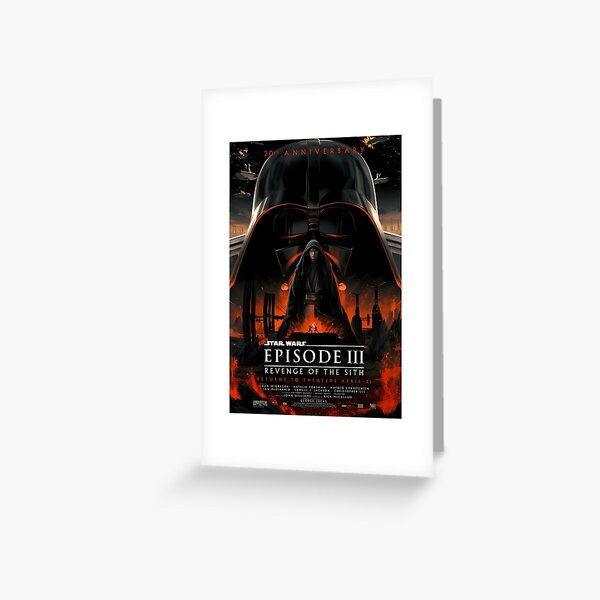 Aperçu de l'œuvre Guerres du 20e anniversaire de La Revanche des Sith créée et vendue par motittacorp.