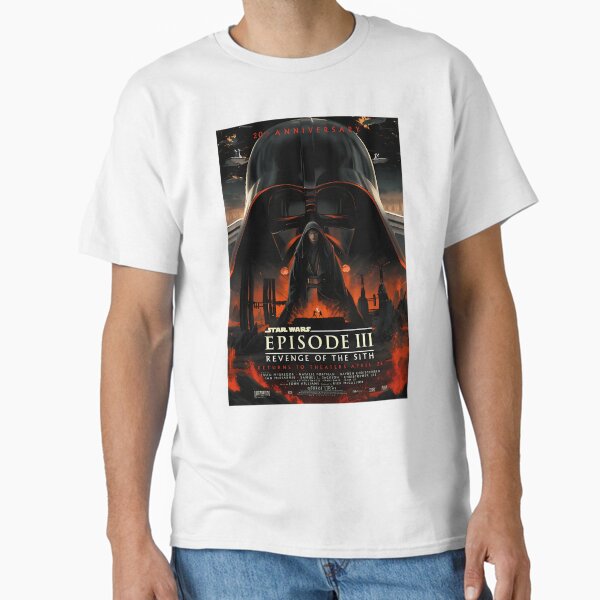 Vista previa del artículo con la obra «Guerras del 20.º aniversario de La venganza de los Sith», diseñado y vendido por motittacorp.