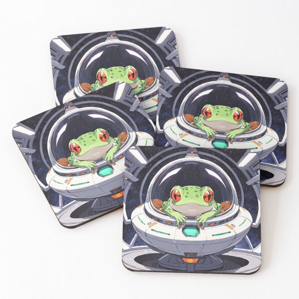 Item preview, Frog in ufo designed and sold by Atlantico54.