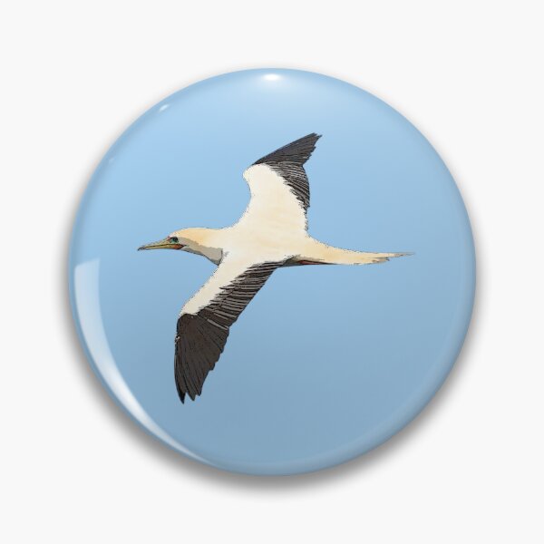 Item preview, Red-footed Booby Flying Color Design  designed and sold by designsasstultd.