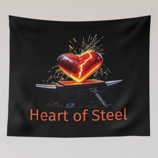 Item preview, Heart Forged in Fire designed and sold by Dakson Design - Fantasy Art.