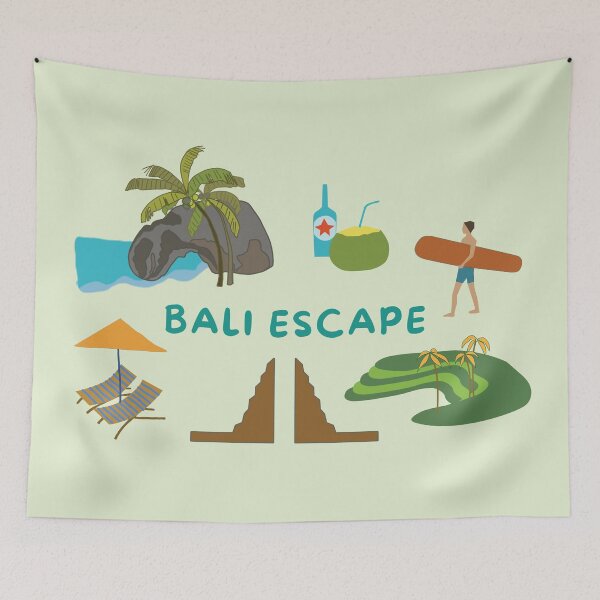 Item preview, Bali travel escape designed and sold by SoupSouka.