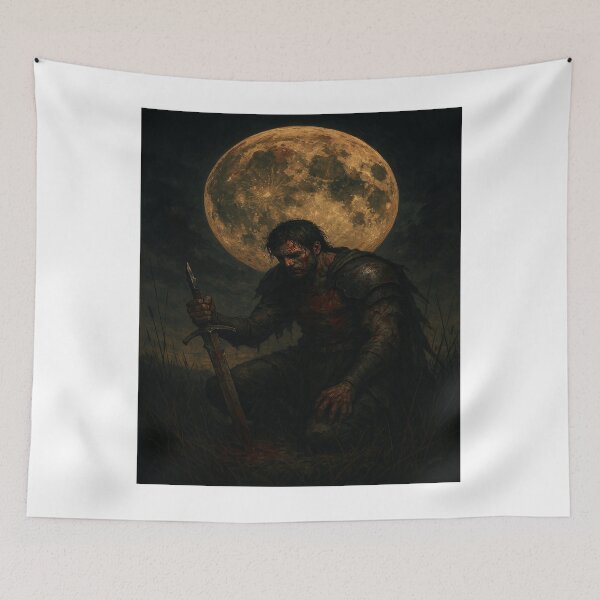Item preview, Last Stand Under the Blood Moon designed and sold by SaifDesignes.