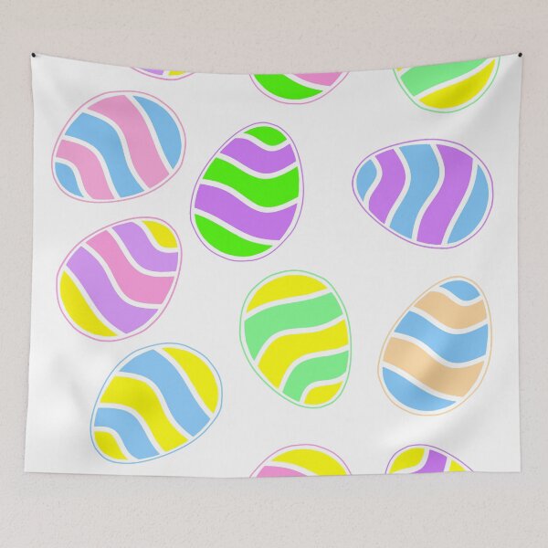 Item preview, Colorful Easter Eggs Hunt designed and sold by Sartoris Art.