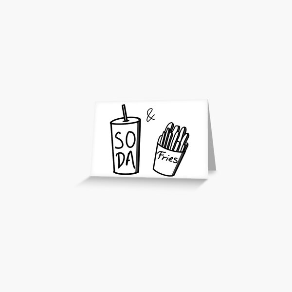 Aperçu de l'œuvre Soda et frites créée et vendue par Ricardo Mangas.